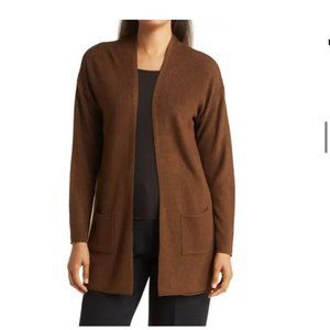 T Tahari Brown Cardigan